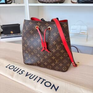 Louis Vuitton Monogram Neonoe MM Coquelicot